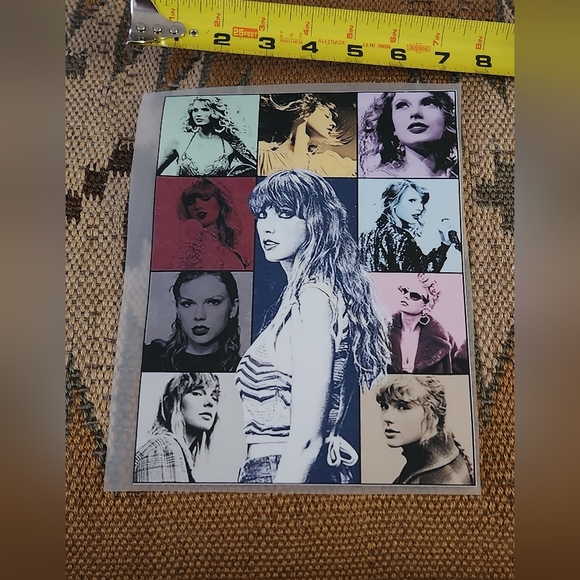 7"×9" TAYLOR SWIFT T-SHIRT IRON-O Taylor Swift Iron On for Shirt Bag Eras - Picture 2 of 2